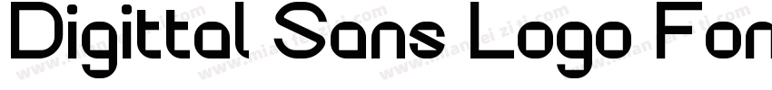 Digittal Sans Logo Font字体转换